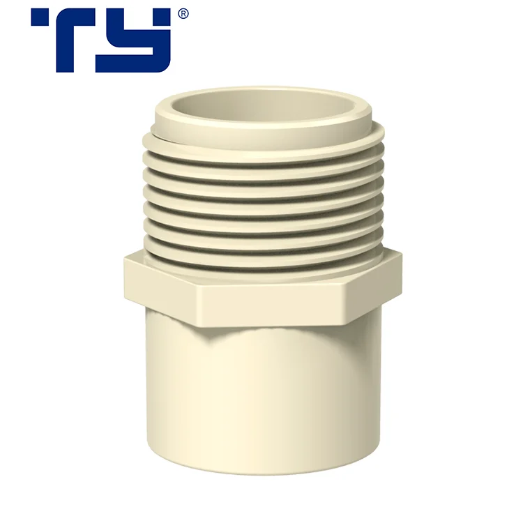 Cpvc Pipe Fitting Socket Pvc Male Thread Cpvc Astm D2846 Cts Adapter