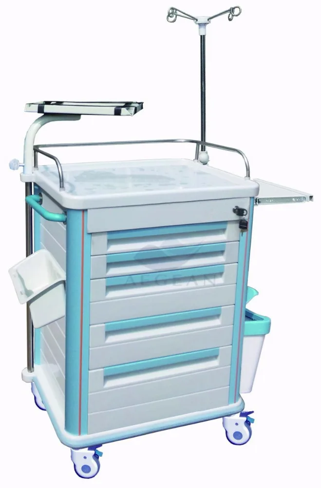 Aget005b1 Ce Iso Nursing Emergency Nursing Trolley Medical Drug
