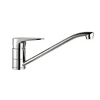 Cheap China Antique Hot and Cold Water Chrome Modern Brass Kitchen Tap Long Neck Single Handle Kitchen Sink Mixer Faucet
