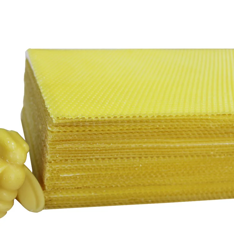 
Organic beeswax pure bee wax foundation sheet for beekeeping 