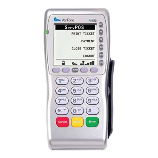 Терминал Verifone Vx670 инструкция - картинка 3