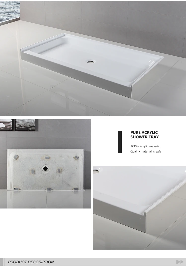 60x32 Cupc Approved Integral Tile Flange Shower Base Buy 60x32 Inch