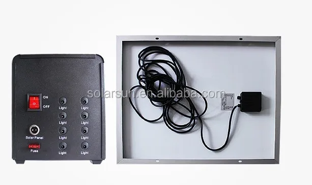 2018 HOT 60W Solar lighting system kit