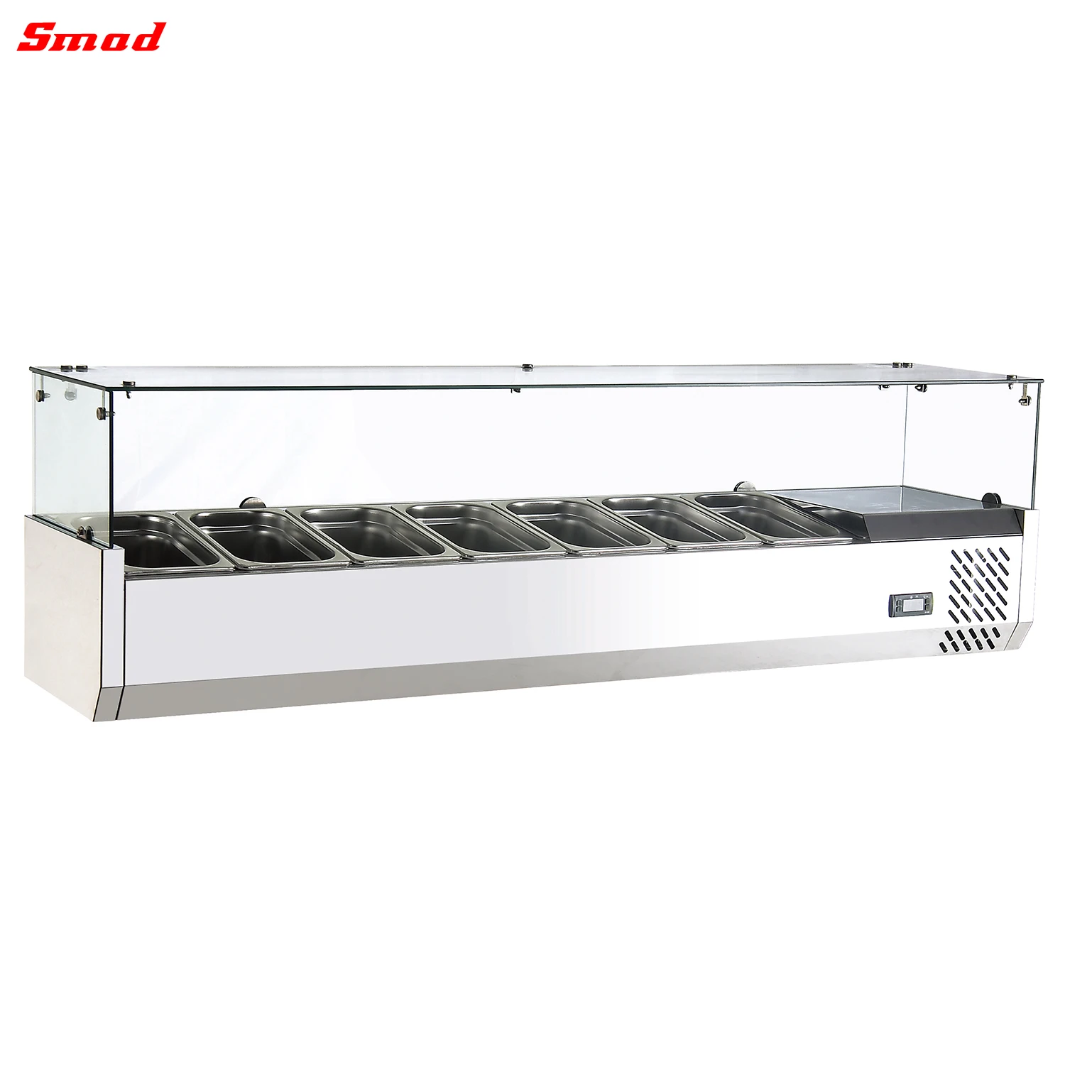 Commercial Countertop Display Salad Bar Refrigerator Showcase Commercial Countertop Display Salad Bar