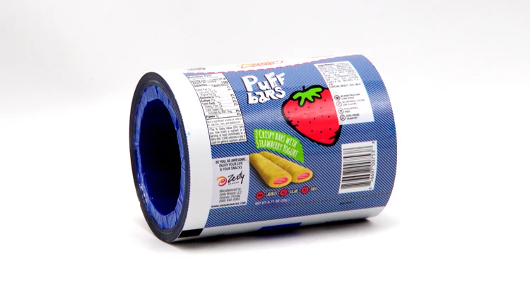 Eco Friendly Product Laminated Food Packaging Film Plastic Bag In Roll