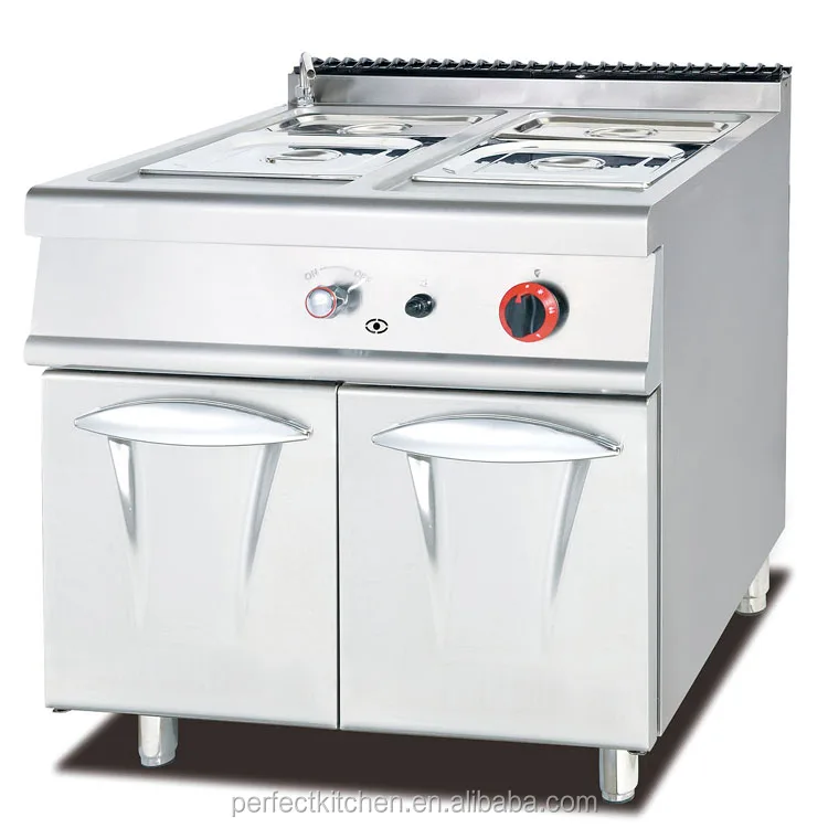 Lpg Combination Cooking Range Commercial Kitchen Equipment With Ce