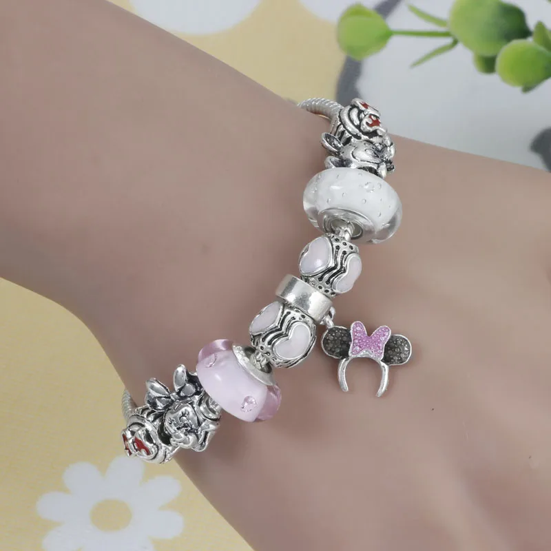 Magnético de moda 2016 populares del grano pulsera de la Suerte de mini Encanto Joyas Pulsera