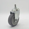 Adjustable Double Axis TPR Caster Wheel For Sewing Machine