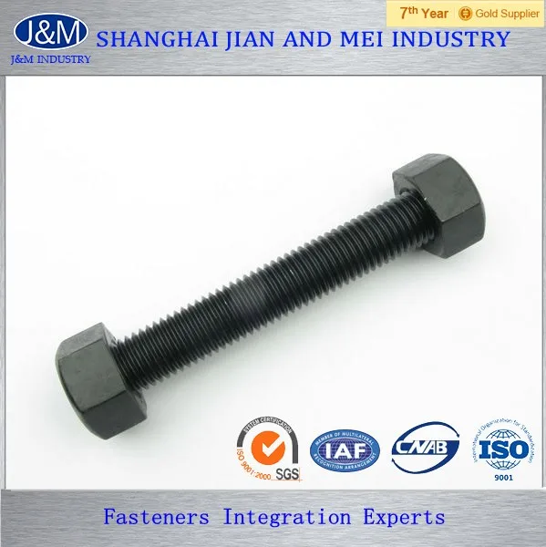 Astma320 Gr L7 5/8" Unc Alloy Steel Stud Bolt Buy Stud Bolt Astm