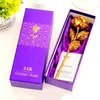 Valentine's day Creative gift Gold leaf rose 24k platinum creative holiday gift box