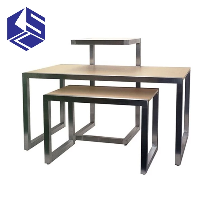 Sample Supply Clothing Display Table Stand For Clothes Shop Buy Clothing Display Table Stand