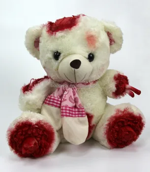 bloody teddy bear