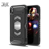 Soft Rubber Bumper for iphone X case waterproof with Magnetic Car Mount