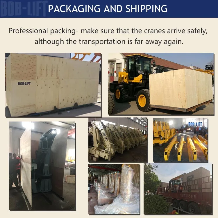 Small Hydraulic Pickup Articulated Boom Cranes