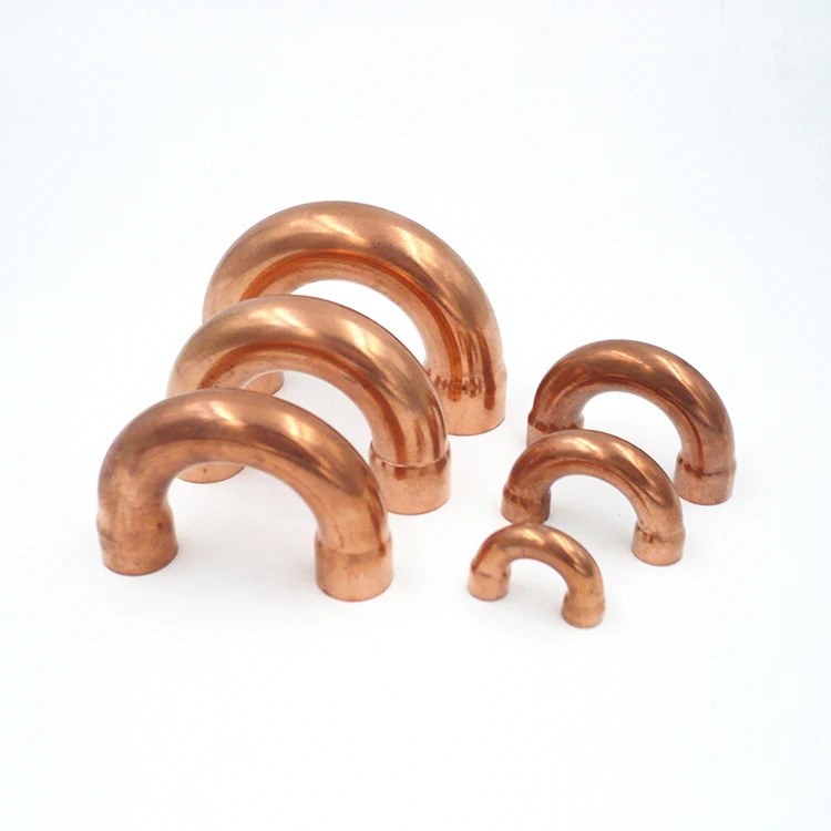 U Bend Copper Return Bends Copper Fittings 1/2,180 Degree.