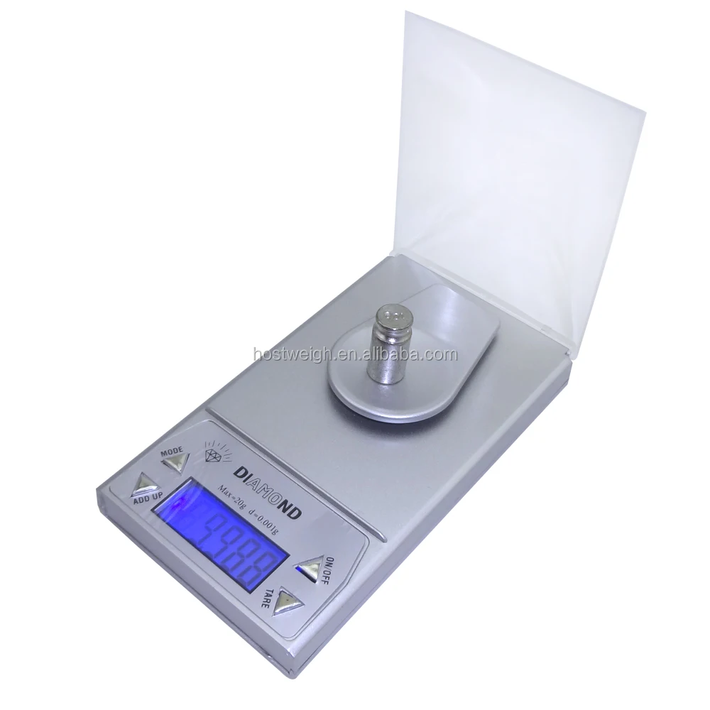 20g//0.001g Milligram LCD Screen Digital Jewelry Diamond Kitchen Scale Weight