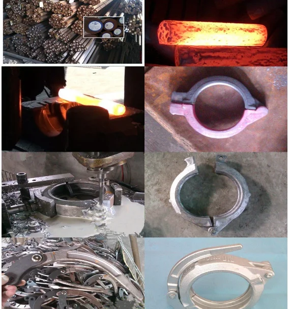 concrete pump clamp coupling in china