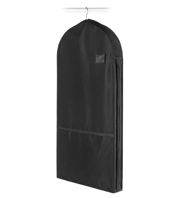 Cover Suit Inexpensive Side Clothes Hanger Cover Zipper Garment Bag