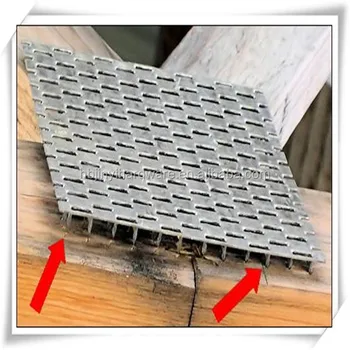 Galvanized Mending Truss Nail Plate For Wood House - Buy 