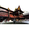 China luxury pavilion garden and temple pagoda prefab steel structure design