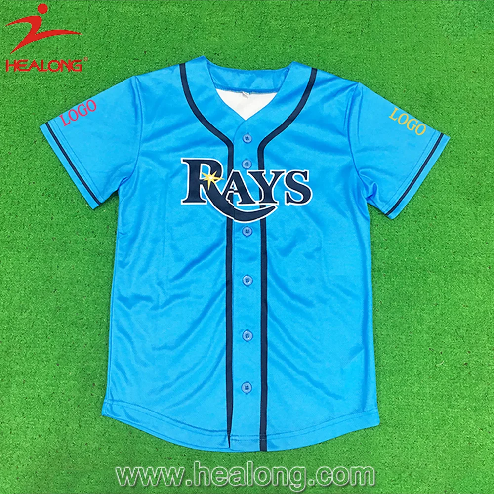100 Polyester Baseball Shirt Men's Sublimation Baseball Uniform Buy