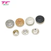 Colorful Custom Snap Fasteners For Garments Brass Button White Snap Fastener