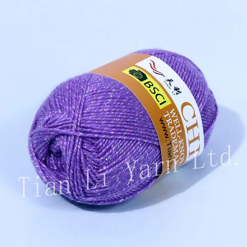 Kintting Yarn Polyester Microfiber Yarn Acrylic Blend Yarn Tl-01 - Buy ...