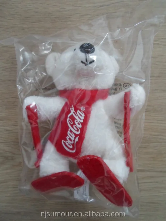 oso polar coca cola peluche