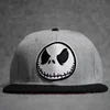 wholesale custom embroidered blank two tone snapback black private label caps