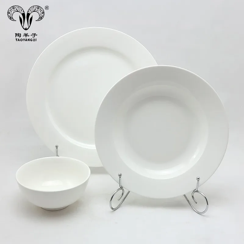 Modern Living Porcelain Dinnerware Set Ceramic Breakfast Dining Plate