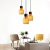 Modern Decoration Vintage Light Fixture Hand Blown DIY Light Shades Glass Chandelier Fade Pendant Light