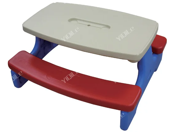 childrens plastic bench table