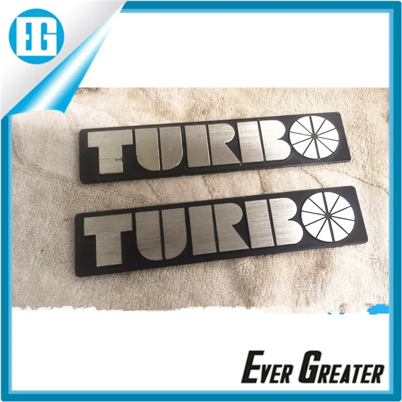 Custom Best Price Embossed Stainless Steel Sticker Factory Directly