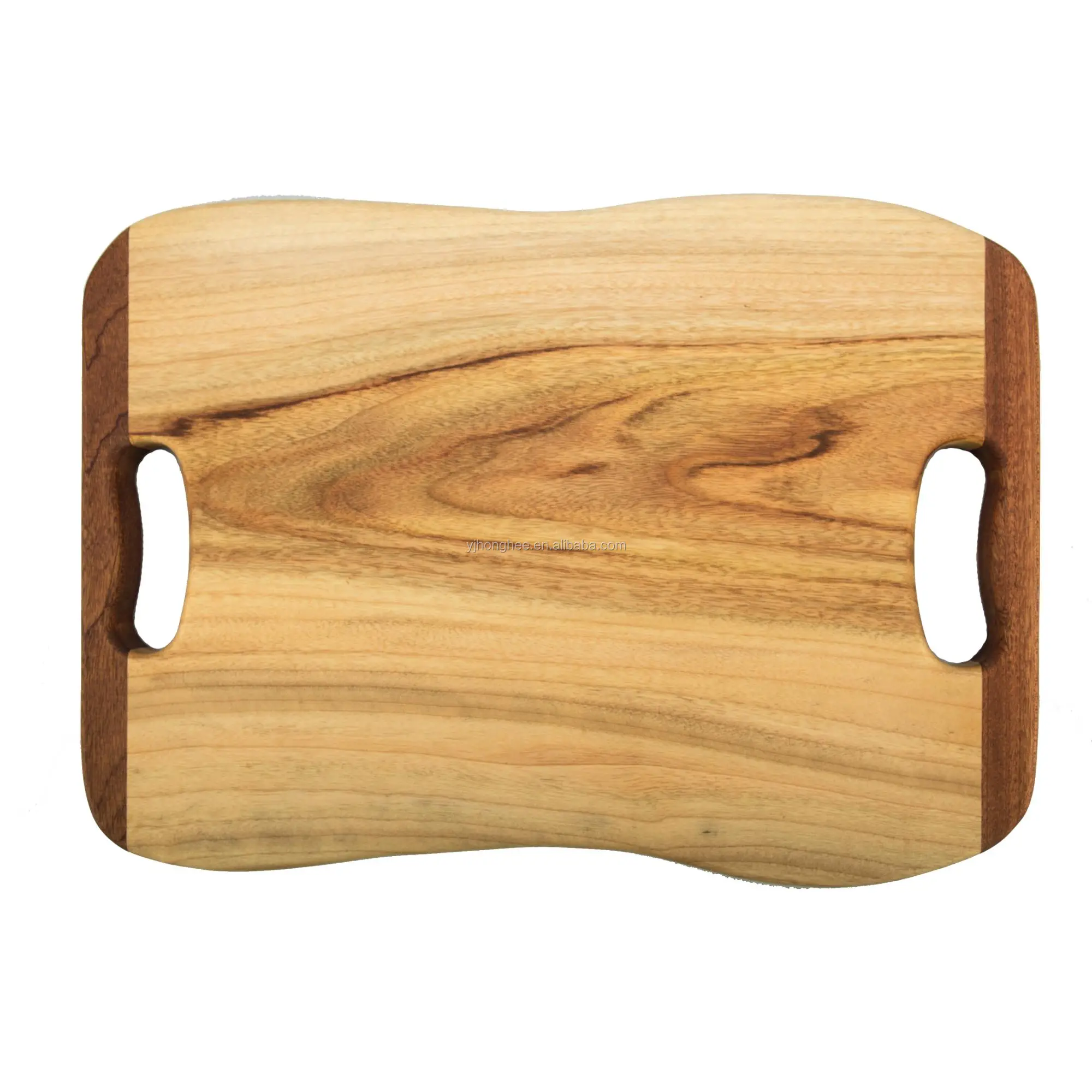 Handmade Cinnamomum Camphor Tree Wood Handle Type Chopping Board