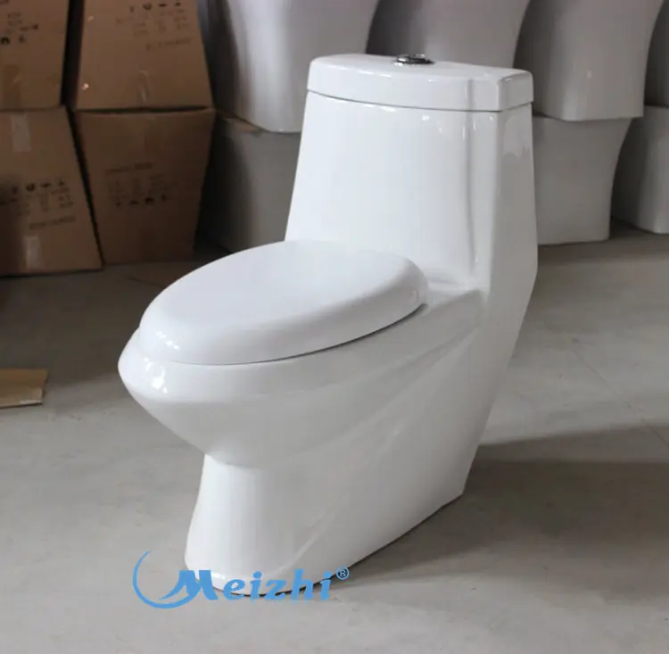 One piece washdown decorative toilet hygiene products
