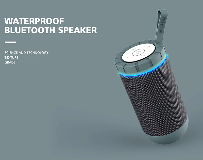 2019 high quality IP65 waterproof Portable Bocinas Bluetooth Speaker - ANKUX.COM