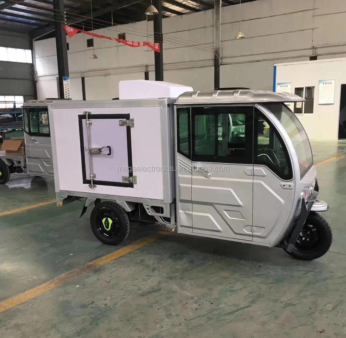 Fresh Food Milk Delivery Electric Regrigeration Tricycle/ice Cream Van