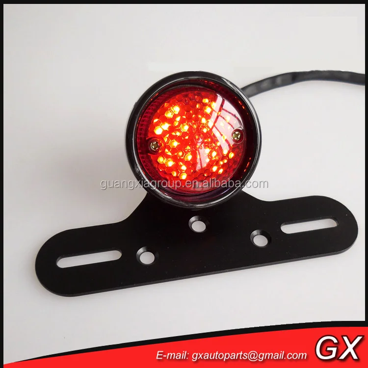 round tail light for bike