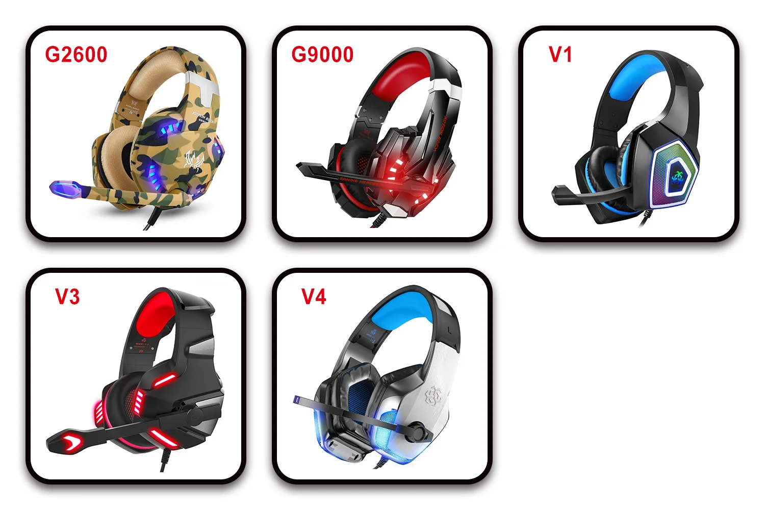 Hunter Spider Professional Strong Bass Gaming Headphones For Computer