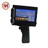 Handheld online production date intelligent inkjet coding pipe line bottle water rice packaging spray code printer