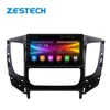 Zestech touch screen android 8.1 Car radio for Mitsubishi Triton with audio dvd gps navigation support 4G wifi