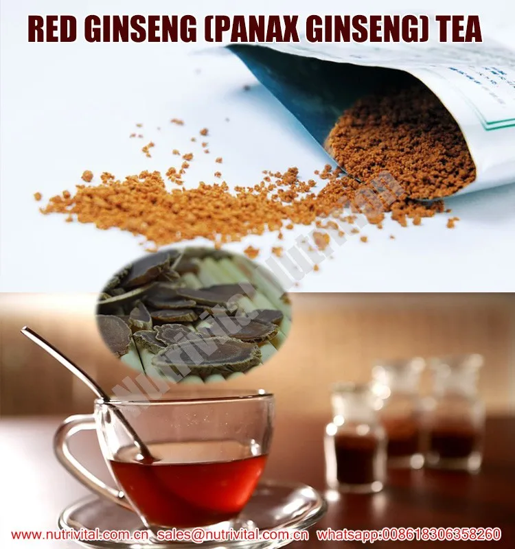 té de ginseng rojo para la disfunción eréctil
