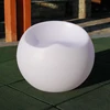 Swimming pool&garden waterproof chair light up plastic chair acrylic material RGB led chair