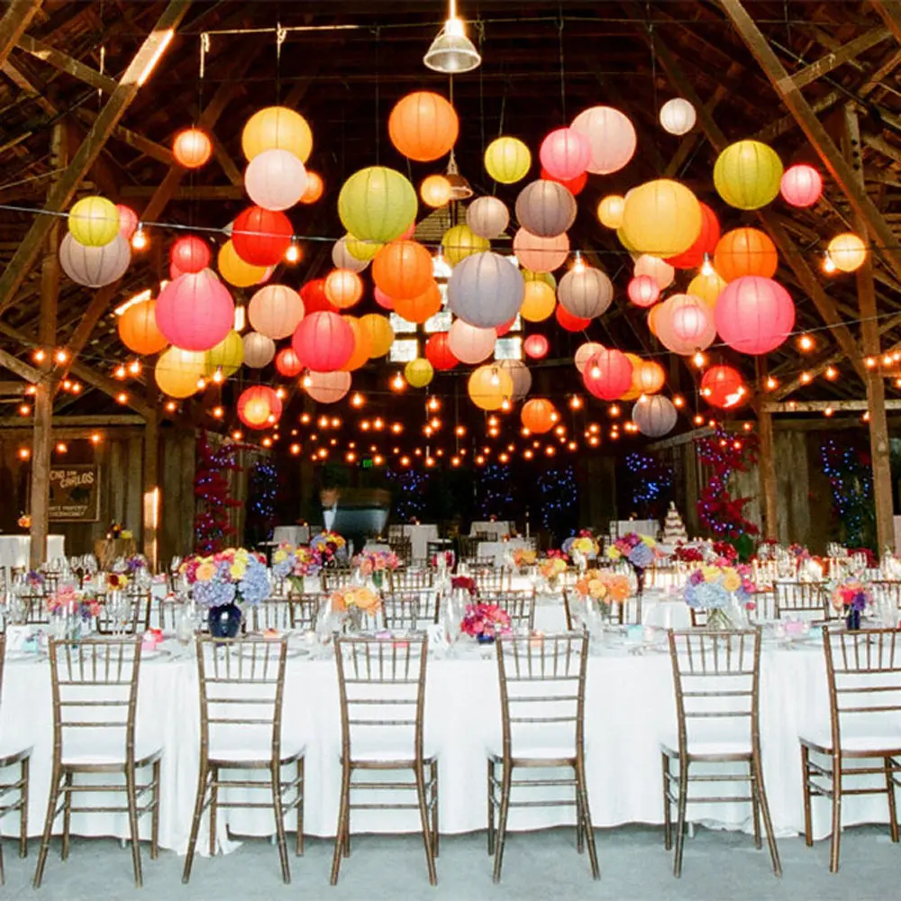 Wedding Decor Paper Lanterns From Luna Bazaar Trends Wedding