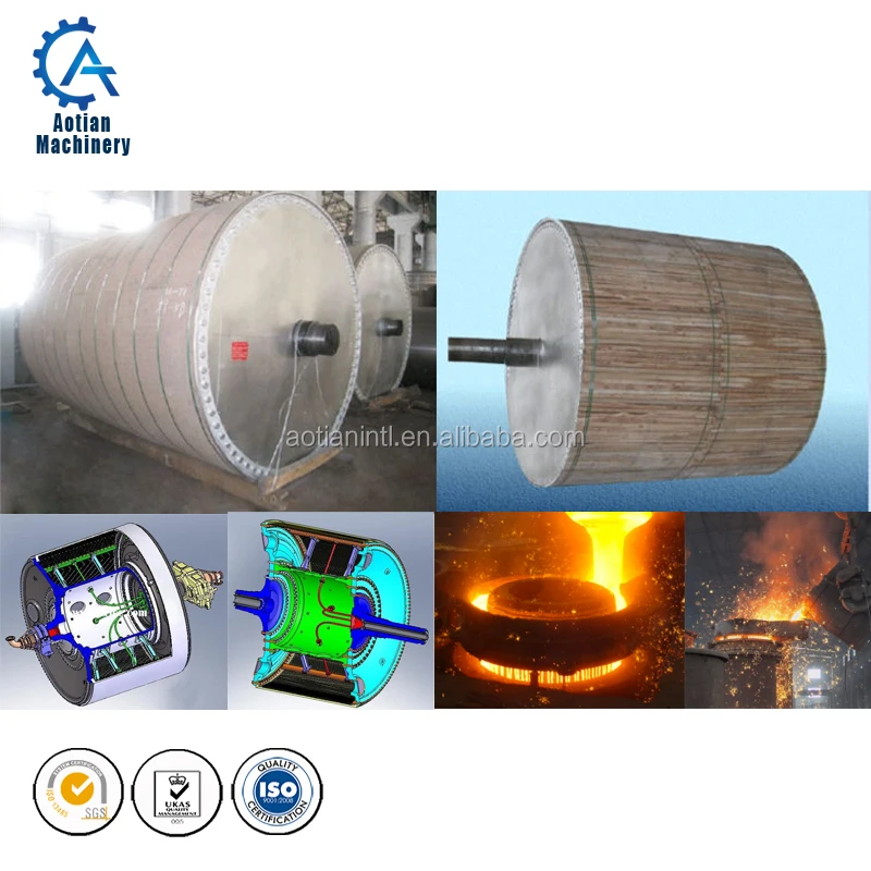 Paper machine yankee dryer cylinder rotary joints dryer cylinder spare parts mills