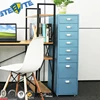 Home Furniture Foldable Bedside Table 10 Drawer Tool Storage Cabinets