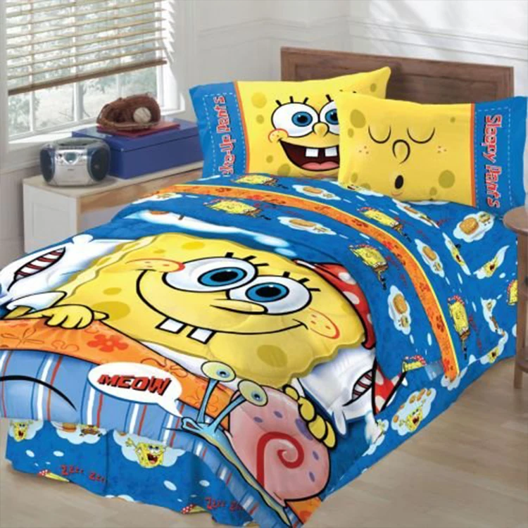 spongebob crib set