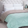 Home high quality 100% cotton goose down filling bed comforter set
