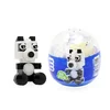 Plastic Juguetes Panda Surprise Egg Capsule toy vending for Kids