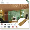 Foshan Ruccawood WPC different types of false ceiling panel, kitchen design, bathroom accessories 50*25mm,